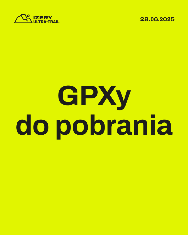 Pliki GPX i tabela z limitami czasowymi na punktach
