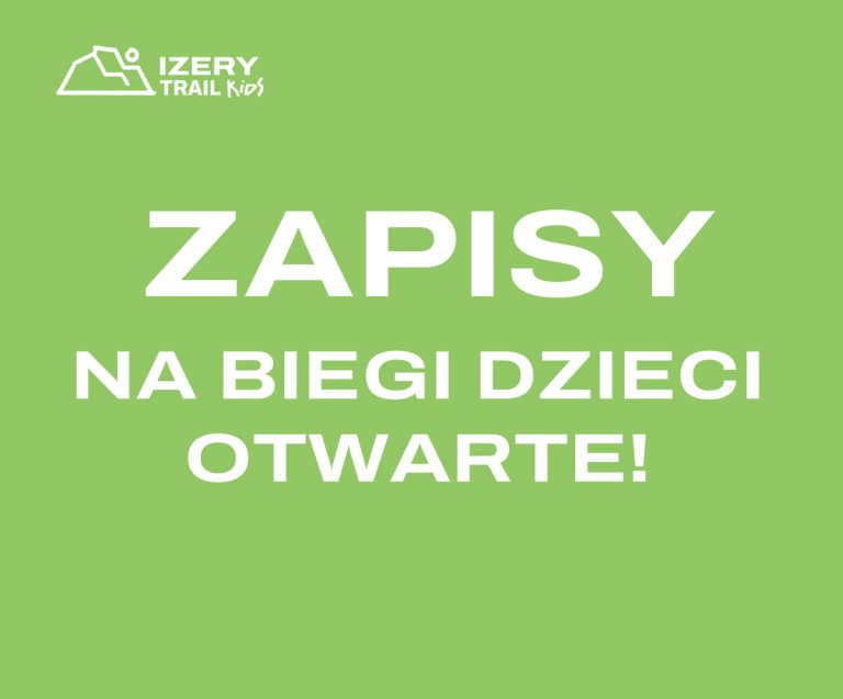 Izery Trail Kids – zapisy otwarte!