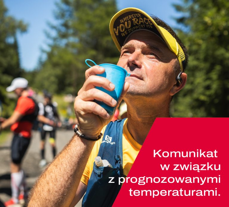 Komunikat w związku z prognozowanymi wysokimi temperaturami